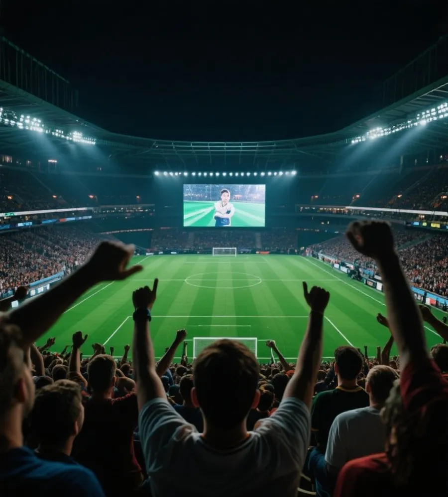 世界杯赛事观赛氛围图